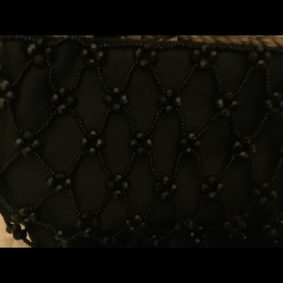 Black beaded evening bag. Great condition - Picture 2 of 4
